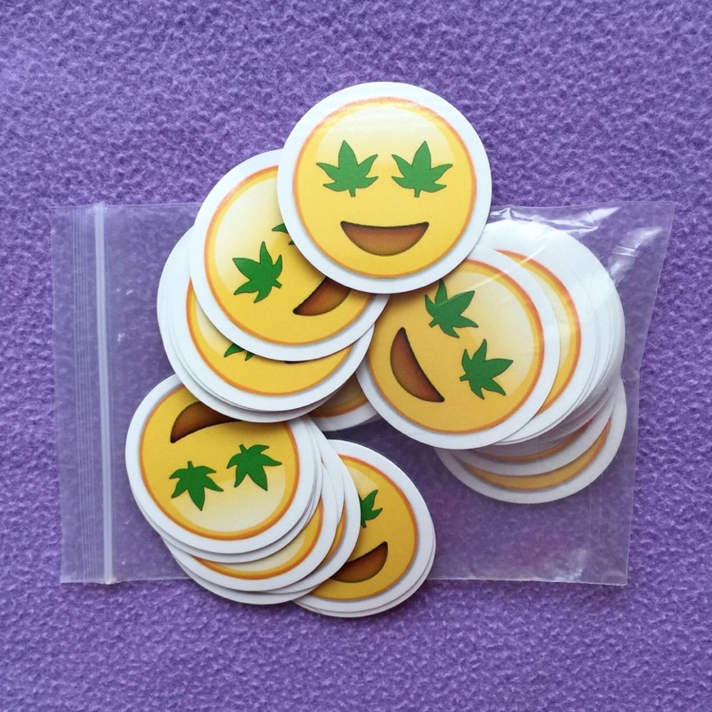 420 emoji stickers!