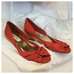 Steve Madden Low Heeled Cork Wedges