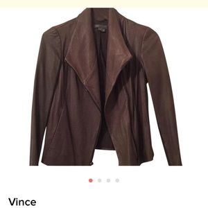 Vince leather jacket