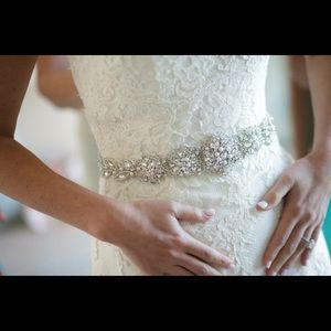 Bling wedding belt