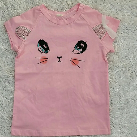 Pink and White 2 pc set Kitty Tutu. Kids.  :) - Picture 2 of 7