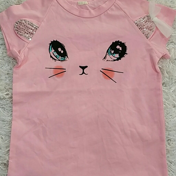 Pink and White 2 pc set Kitty Tutu. Kids.  :) - Picture 3 of 7