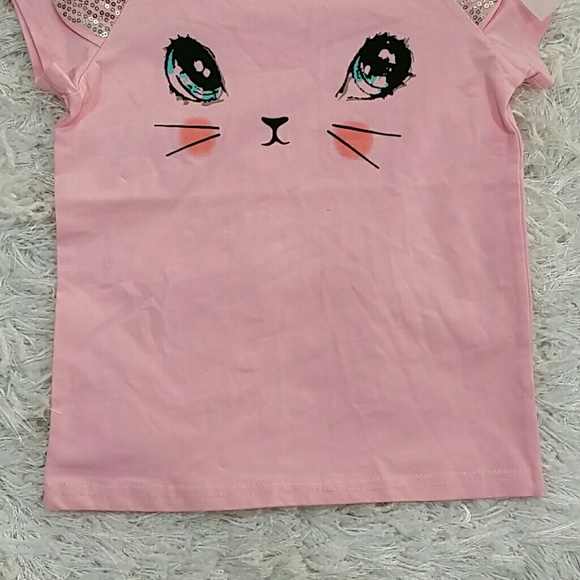 Pink and White 2 pc set Kitty Tutu. Kids.  :) - Picture 4 of 7