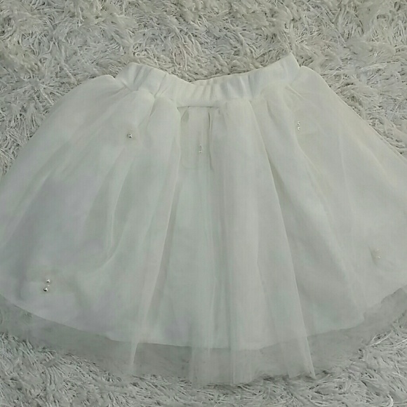 Pink and White 2 pc set Kitty Tutu. Kids.  :) - Picture 5 of 7