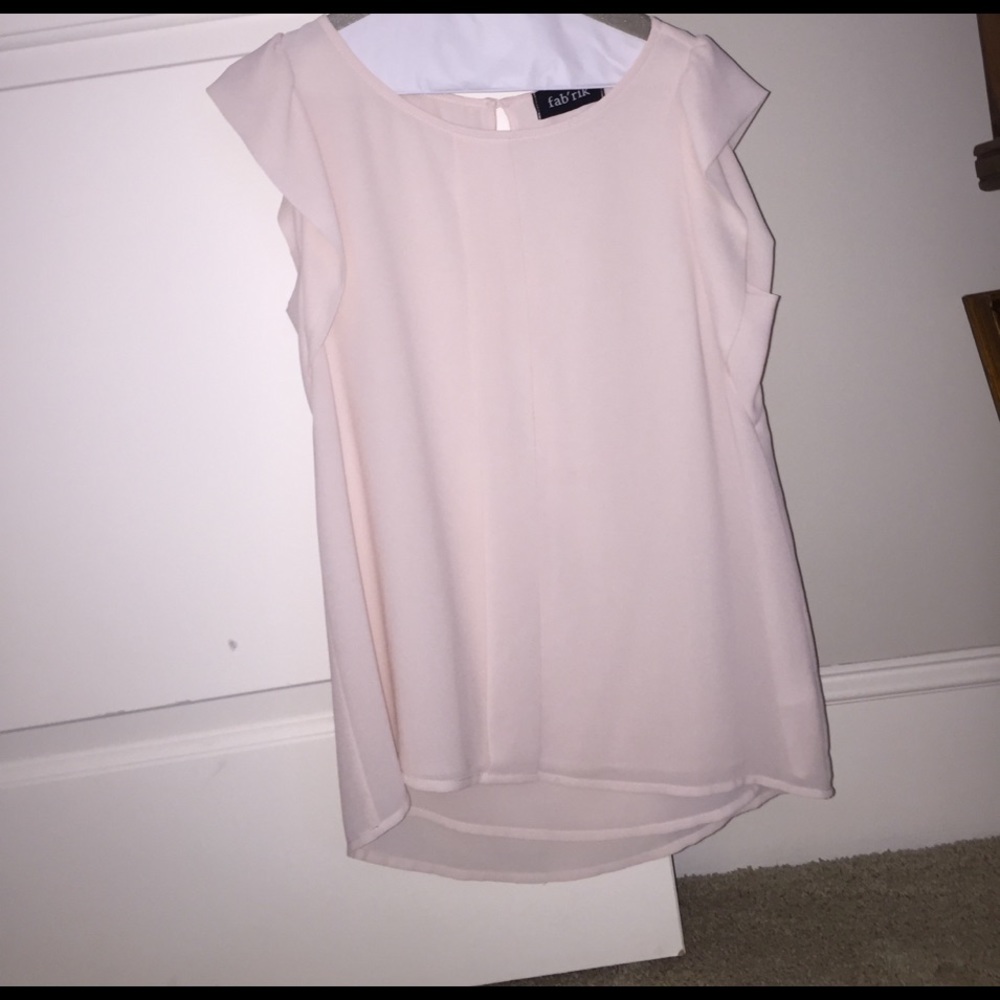 Blush blouse
