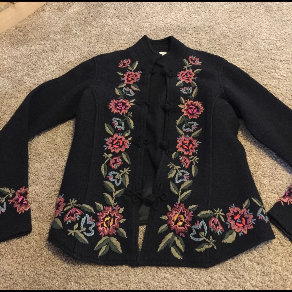 Anthropologie wool jacket