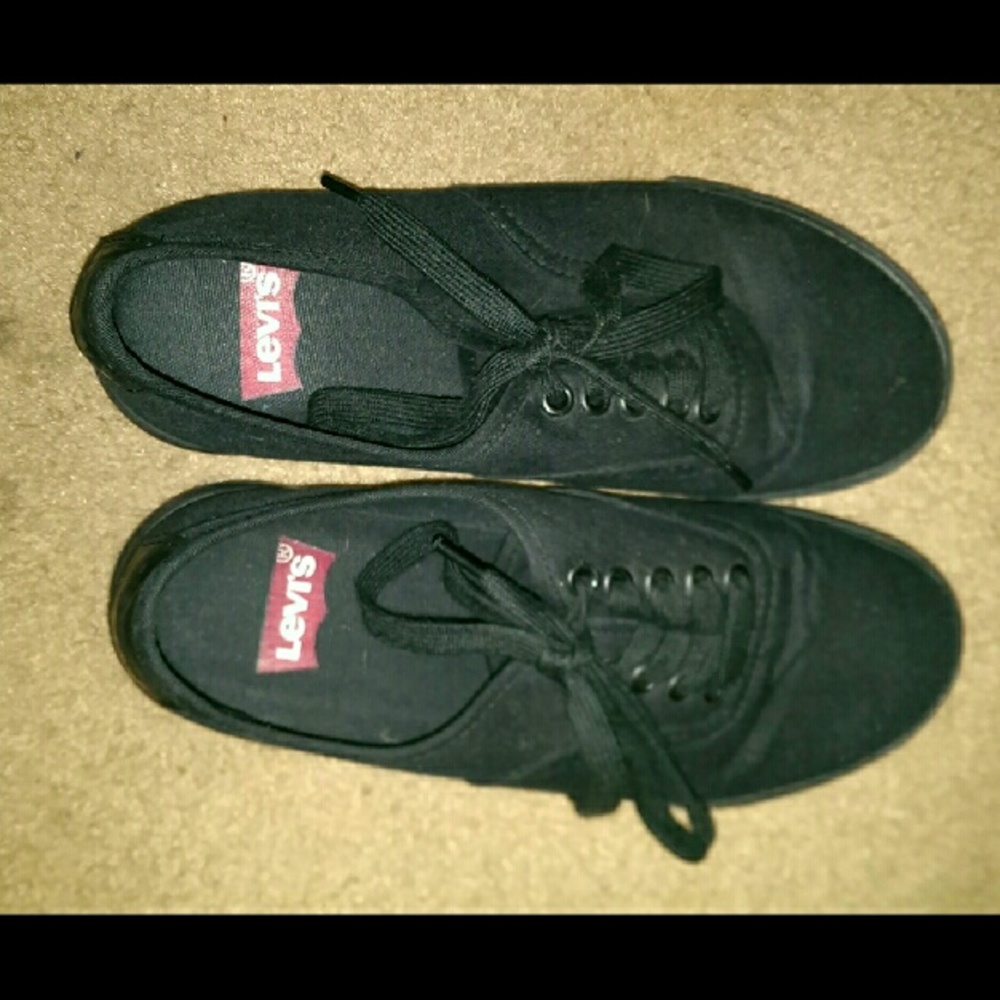 Black Levi Shoes