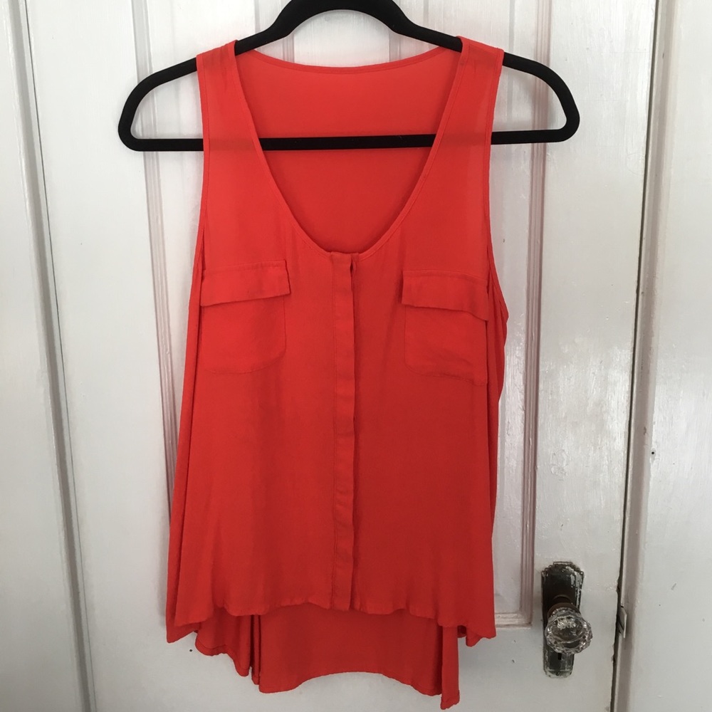Orange Blouse