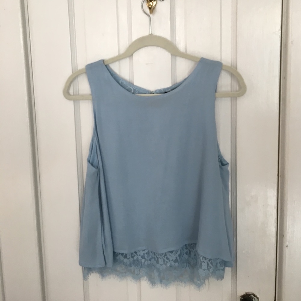 Light Blue Blouse