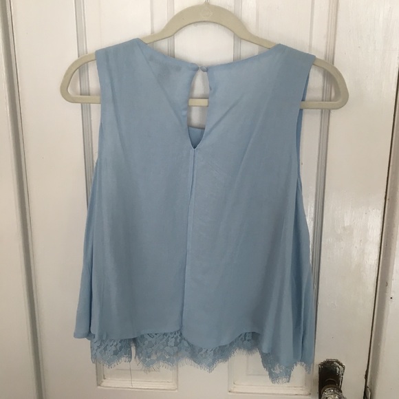Light Blue Blouse - Picture 3 of 4