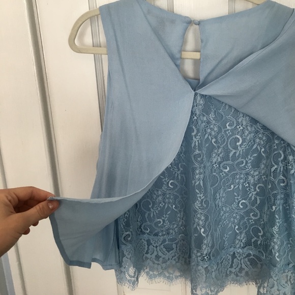 Light Blue Blouse - Picture 4 of 4