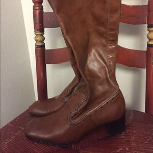 Ladies Franco Sarto Mid Heel Boot Size 7