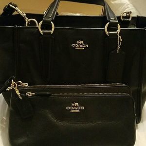 Authentic Coach purse and wallet