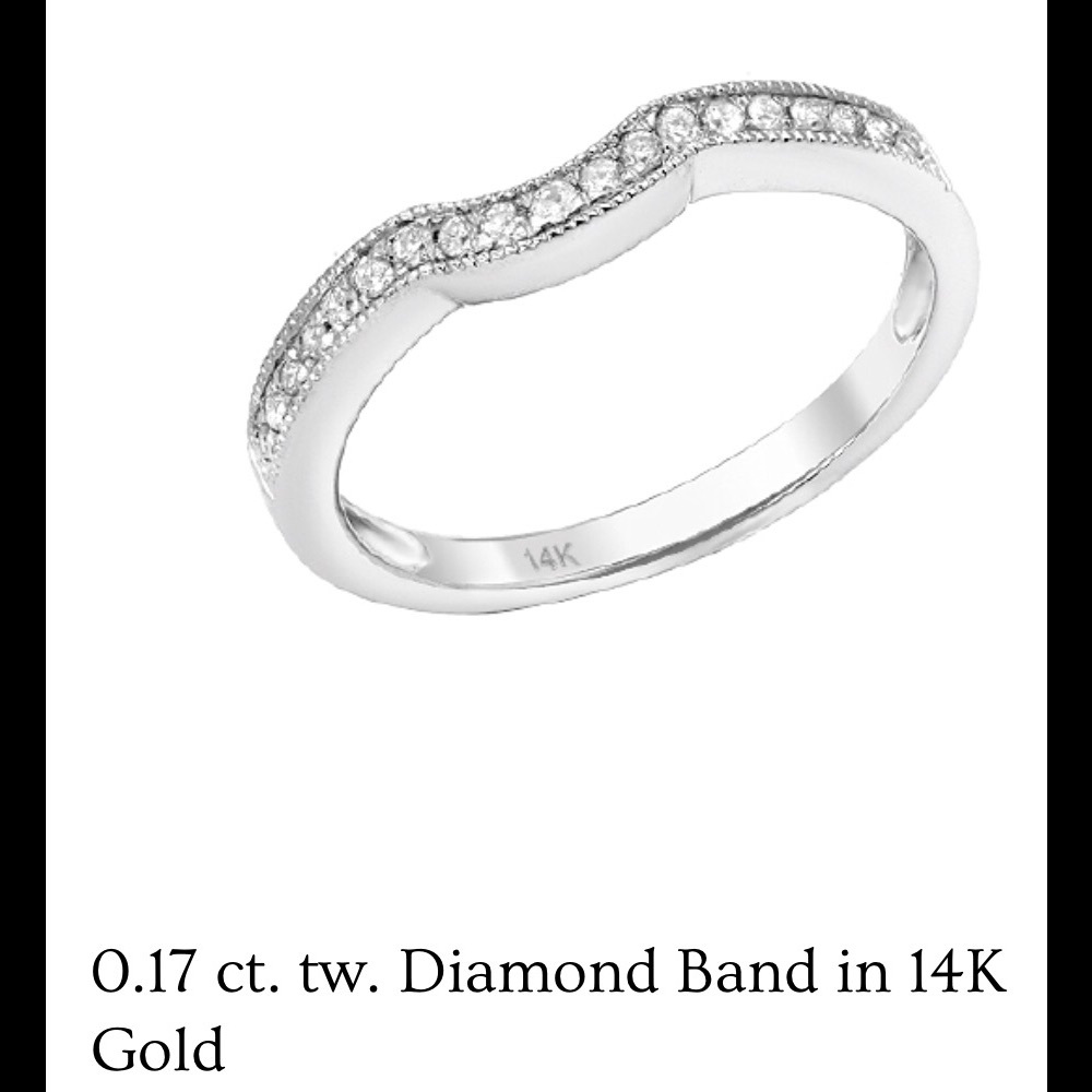 Bluetooth 14k ladies diamond wedding band soon
