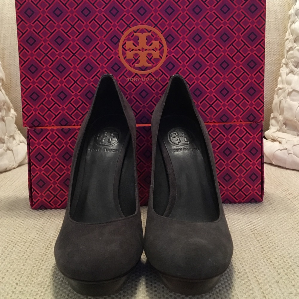 Tory Burch suede high heels