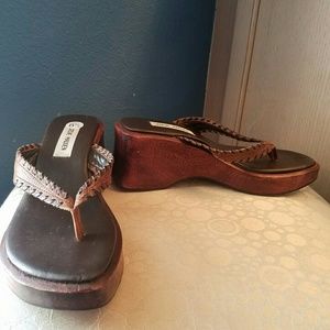 Steve Madden wedge sandals