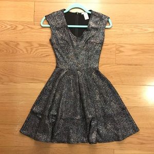 NWOT Bar III Sparkle Skater Dress