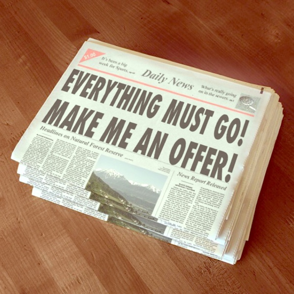 Reasonable Offers Welcome!
