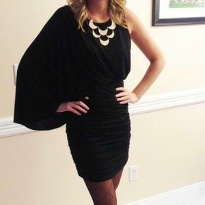 One Shoulder BCBGMaxAzria Dress