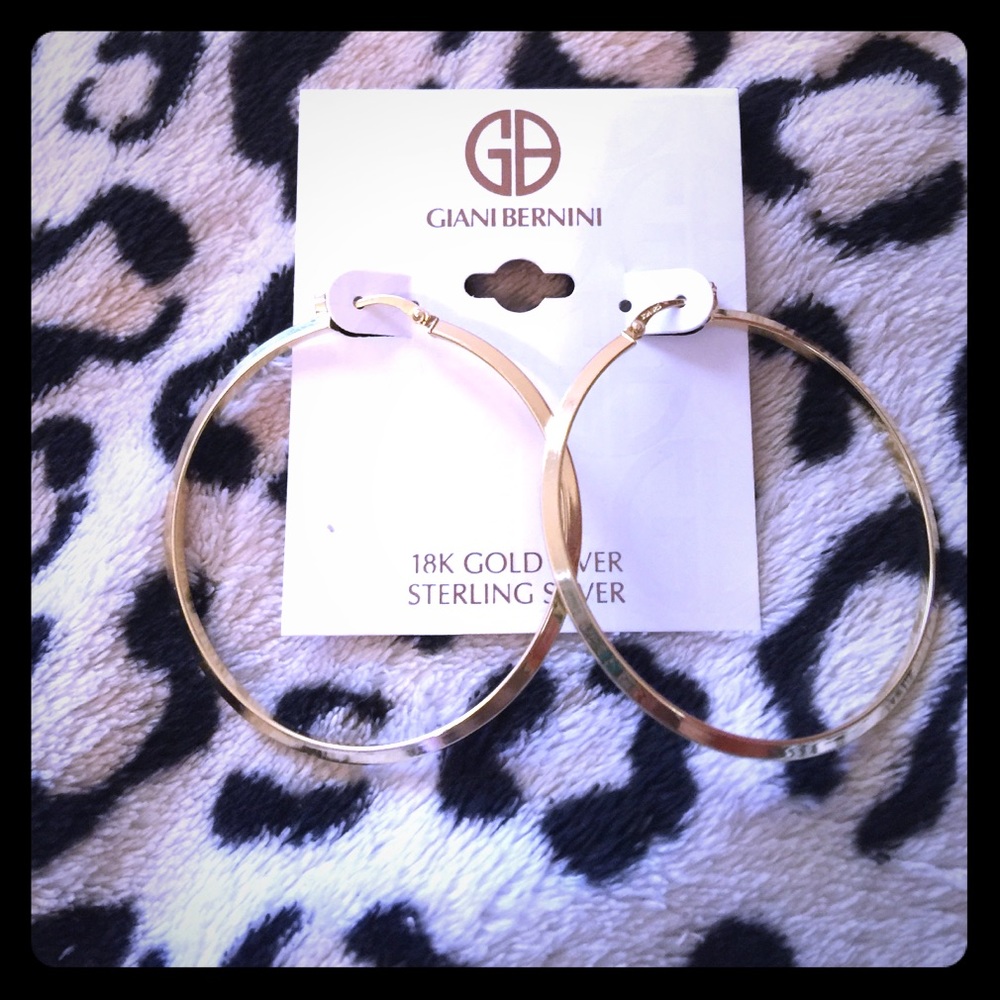 Giani Bernini gold hoop earrings