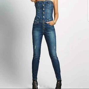 Guess denim jumpsuit