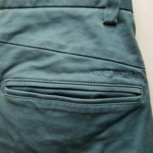 Genuine volcom slim fit premium chino w/ asym yoke