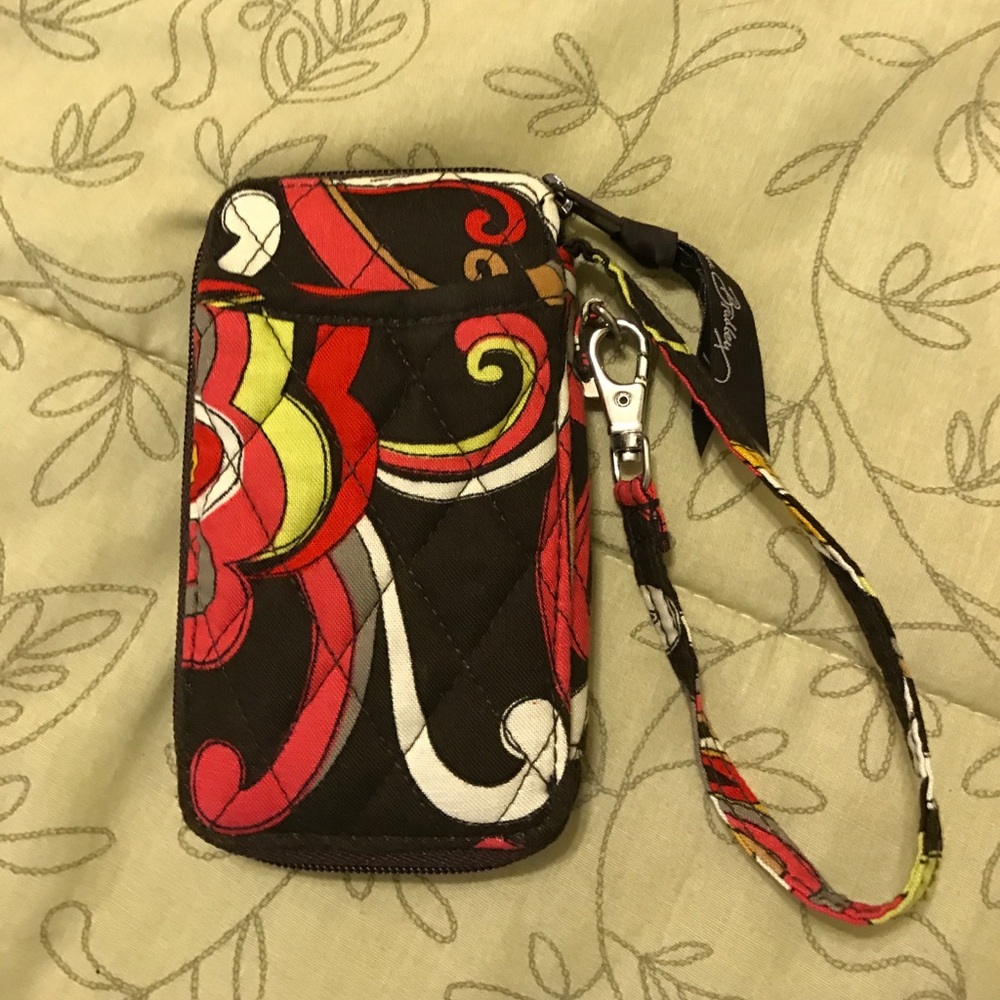 Vera Bradley wristlet in Puccini pattern
