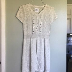 Short sleeve Justice sweater dress