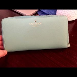 Kate Spade Mint Leather Wallet
