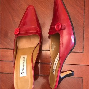 Etienne Aigner Shoes Size 7.5 RED