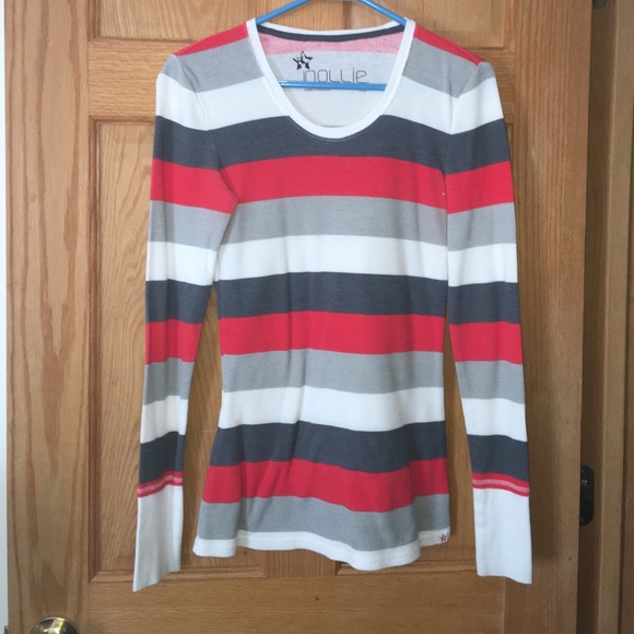 Light Grey, dark grey, red and white thermal - Picture 1 of 4