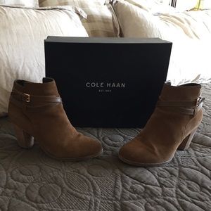 Cole Haan Hayes Belt Bootie - size 7.5