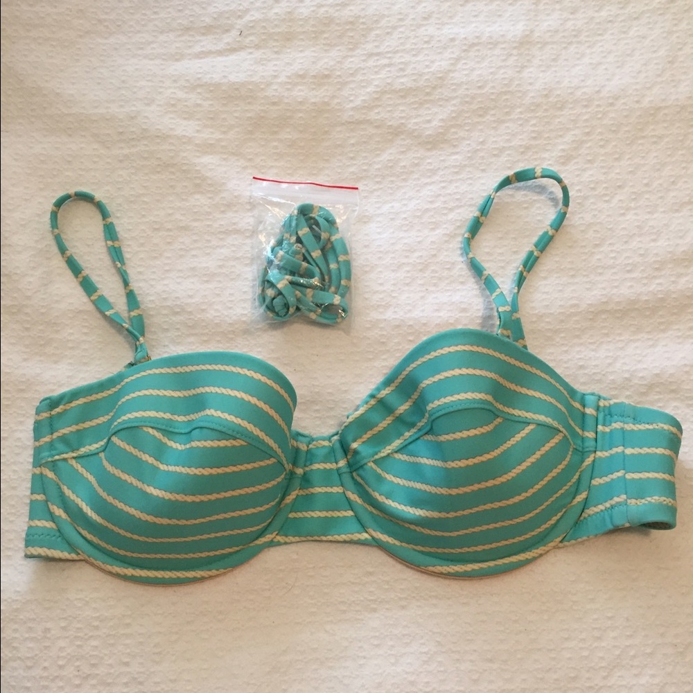 J. Crew D-Cup bathing suit top