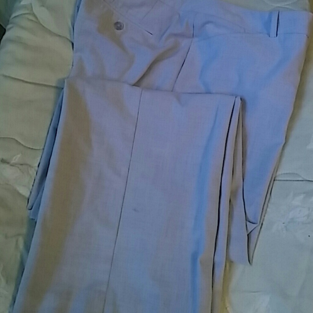 Light gray dress slacks