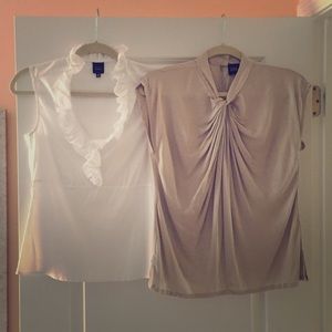 BLACK label Saks Fifth Avenue tops 💼👓