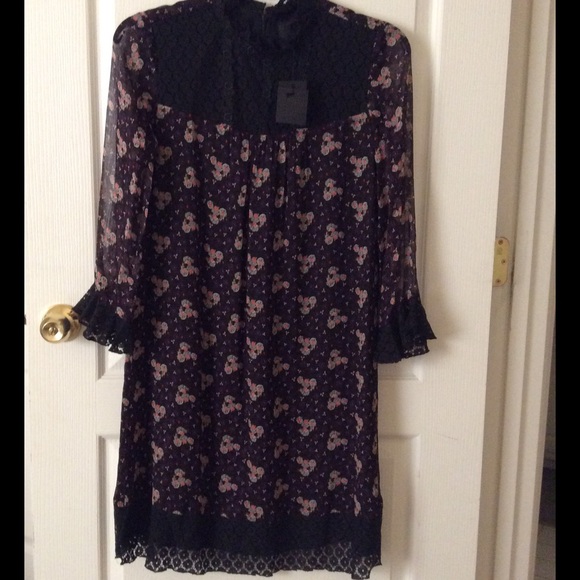 🆕 Anna Sui dress- rt $480 size 6 - Picture 2 of 4