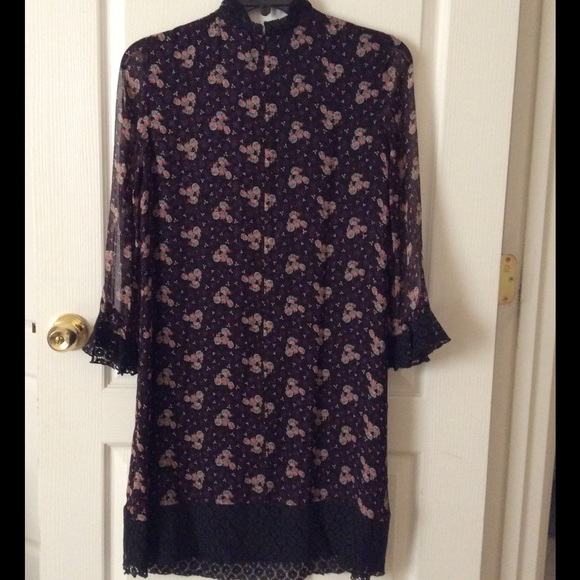 🆕 Anna Sui dress- rt $480 size 6 - Picture 3 of 4