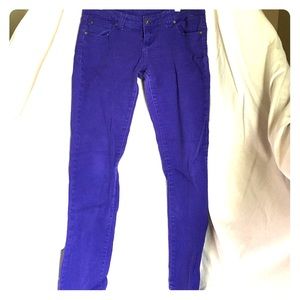 Purple jeans. Size 11/12