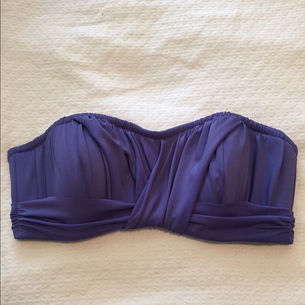 J. Crew D-Cup bathing suit bandeau top