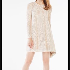 BCBG Long-Sleeve Lace Dress 👗