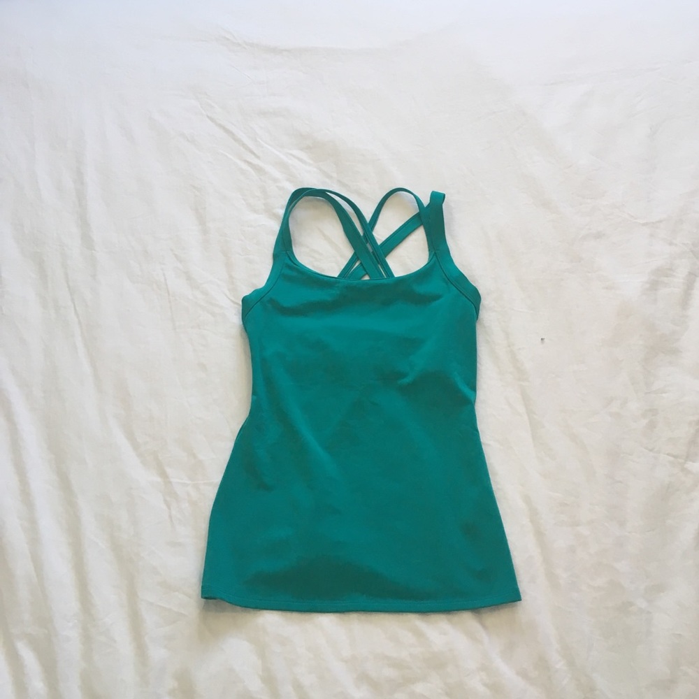 Strappy athletic tank XS