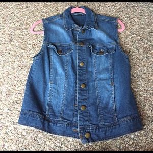 Denim vest