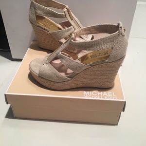 Michael kors wedge sandals