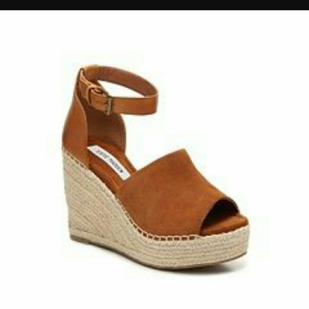 Steve Madden Cognac Espadrilles