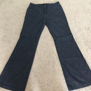 Express Editor Denim Trousers size 8 long