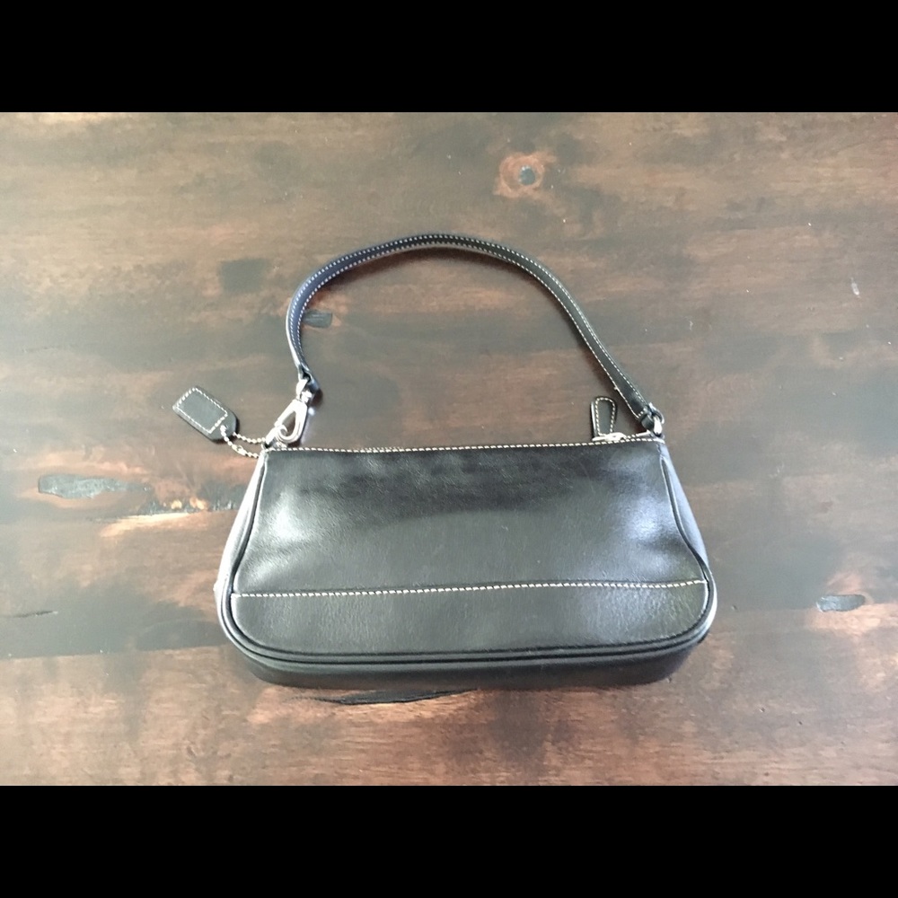 Coach Leather Wristlet