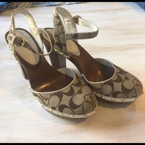 COACH heels