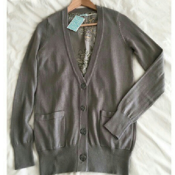 Urban Outfitters Sweaters - Kimchi Blue Grey Button Cardigan NWT New