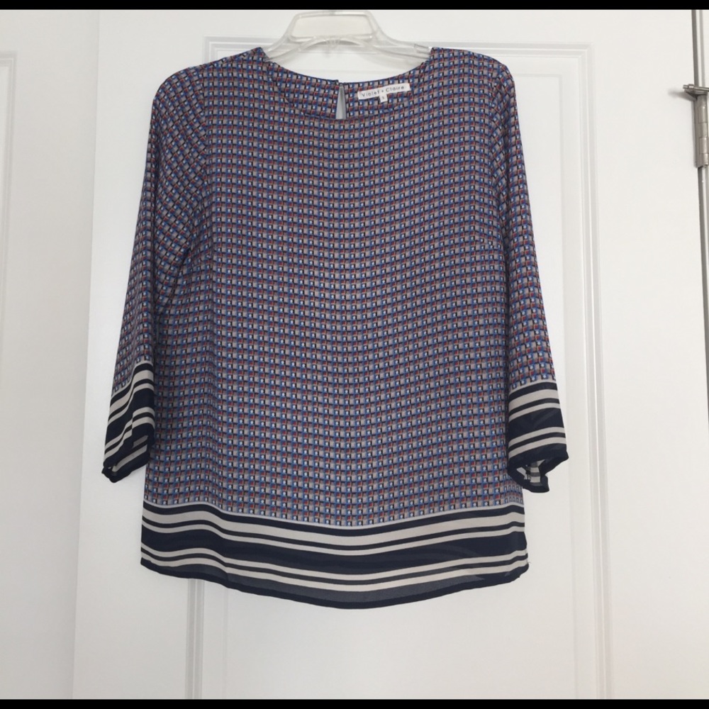 Colorful top for sale!