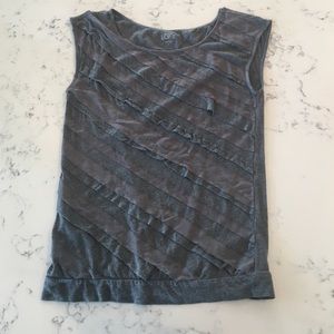 Loft S gray top